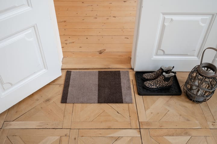 Stripes paillasson horizontal, Sand-brown, 40x60 cm tica copenhagen
