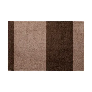 Stripes paillasson horizontal - Sand-brown, 60x90 cm - tica copenhagen
