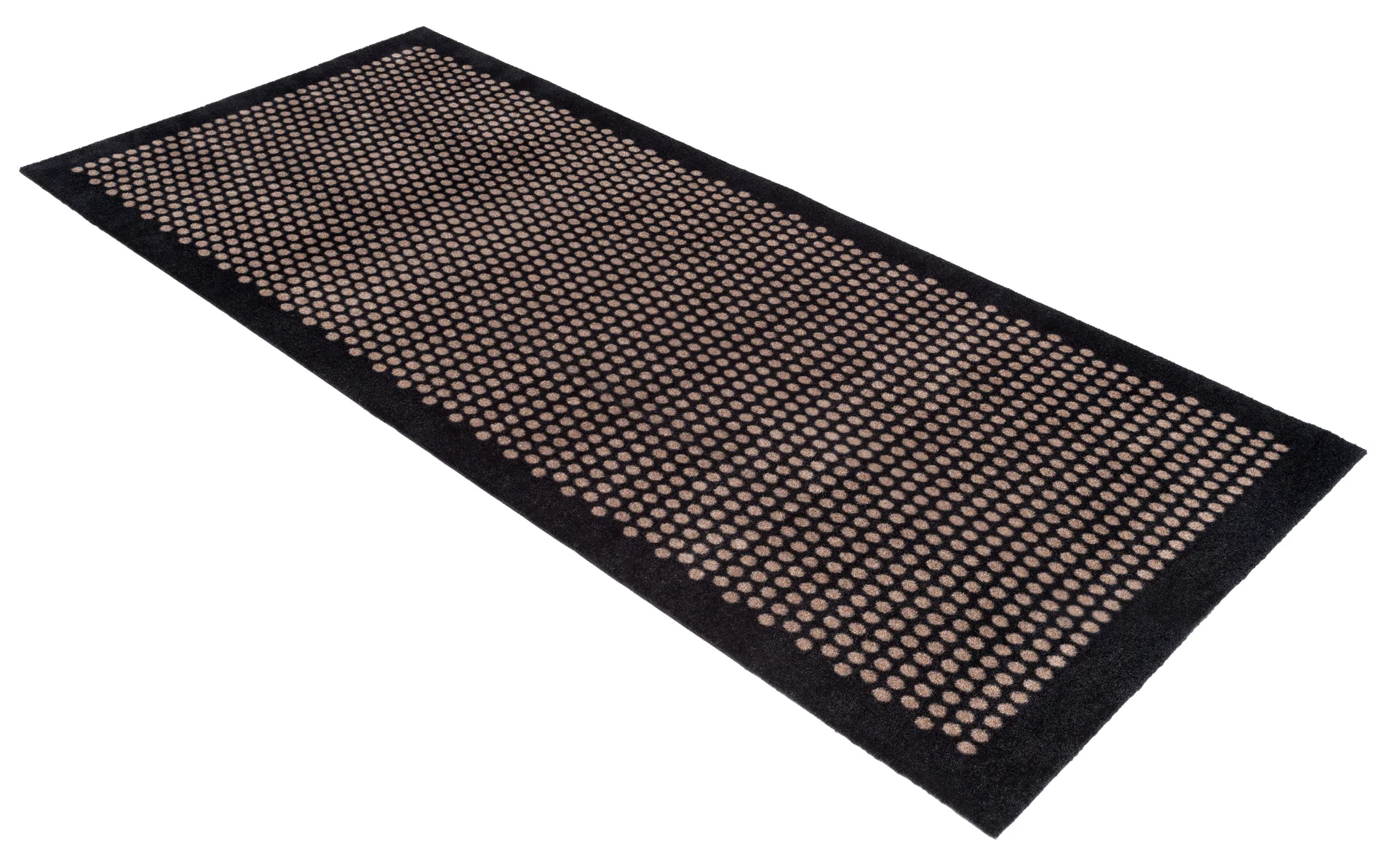 Tapis de couloir Dots, Black-sand, 90x200 cm tica copenhagen