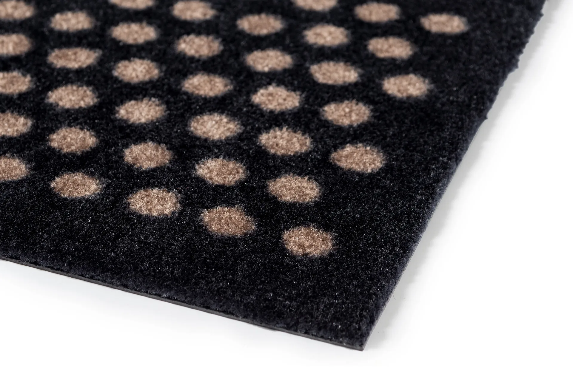 Tapis de couloir Dots, Black-sand, 90x200 cm tica copenhagen