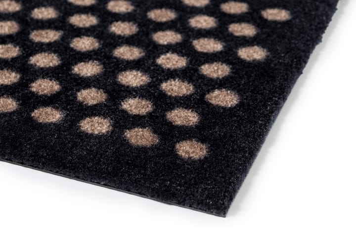 Tapis de couloir Dots - Black-sand, 90x200 cm - tica copenhagen