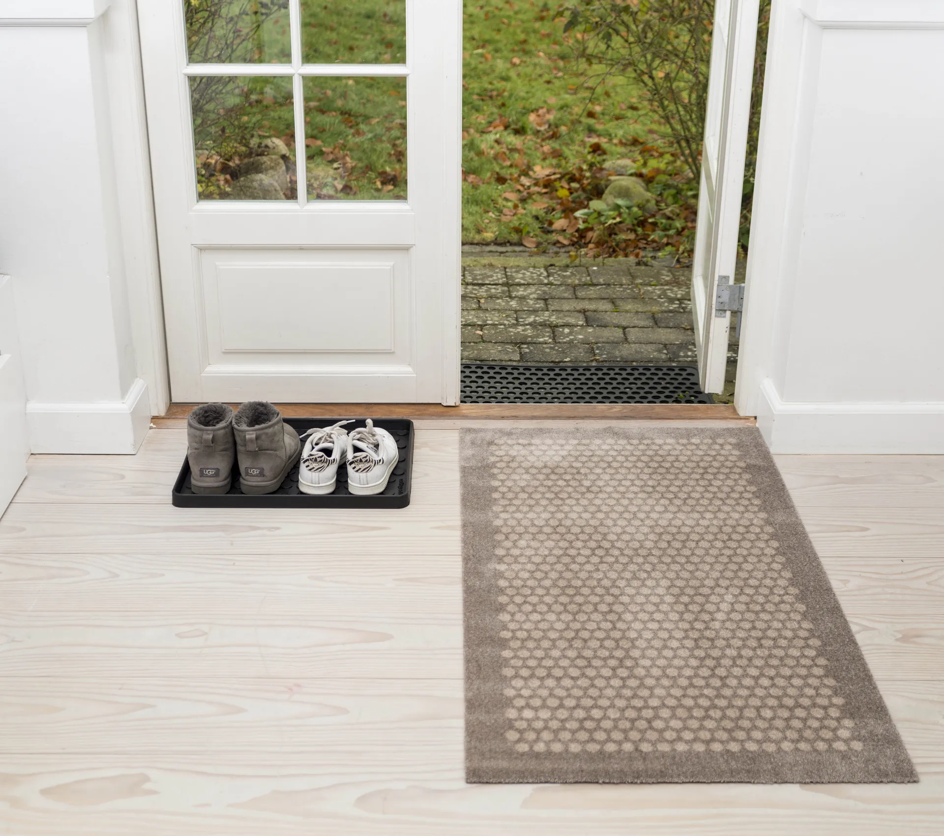 Tapis de couloir Dots, Sand, 67x120 cm tica copenhagen