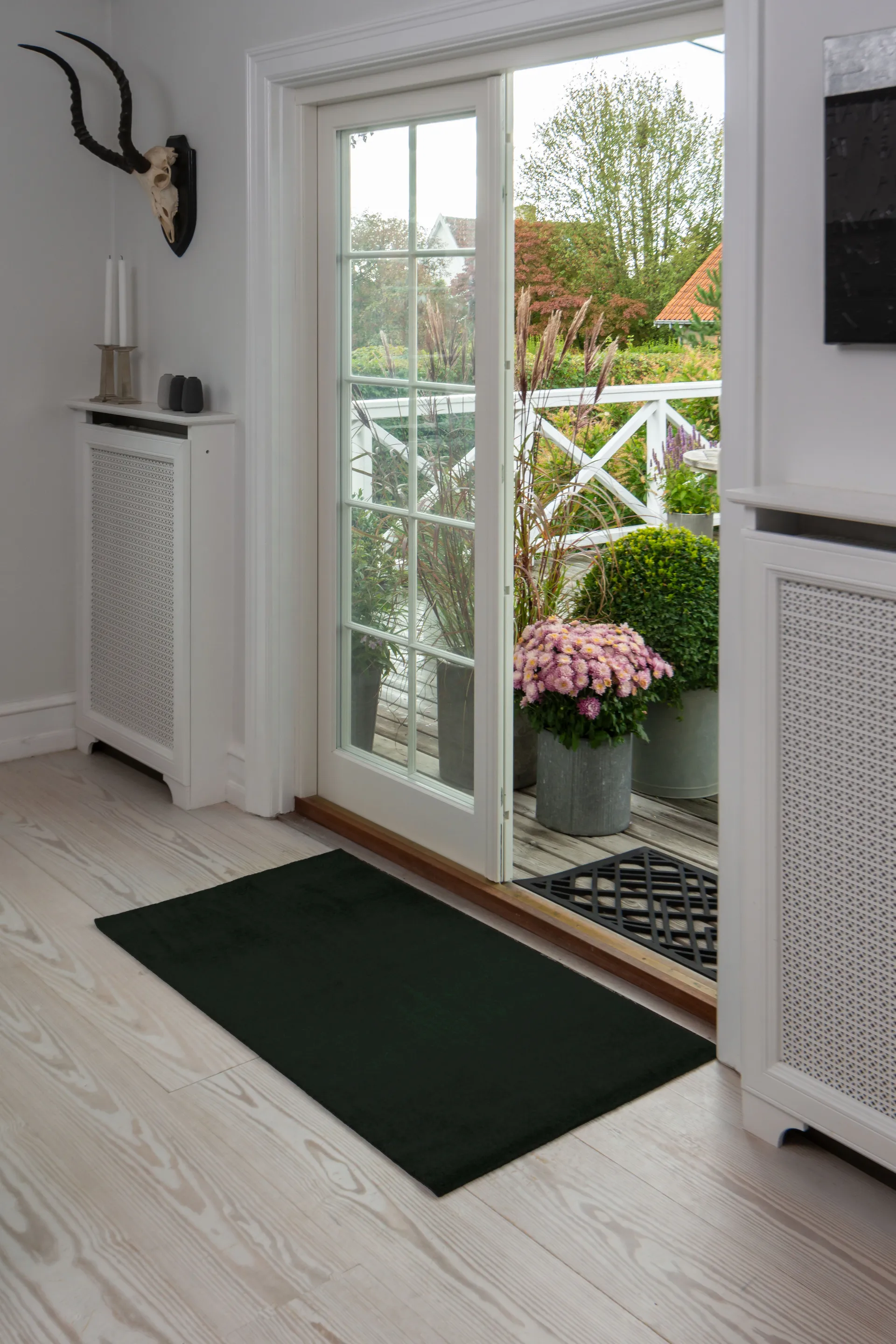 Tapis de couloir Unicolor, Black, 67x120 cm tica copenhagen