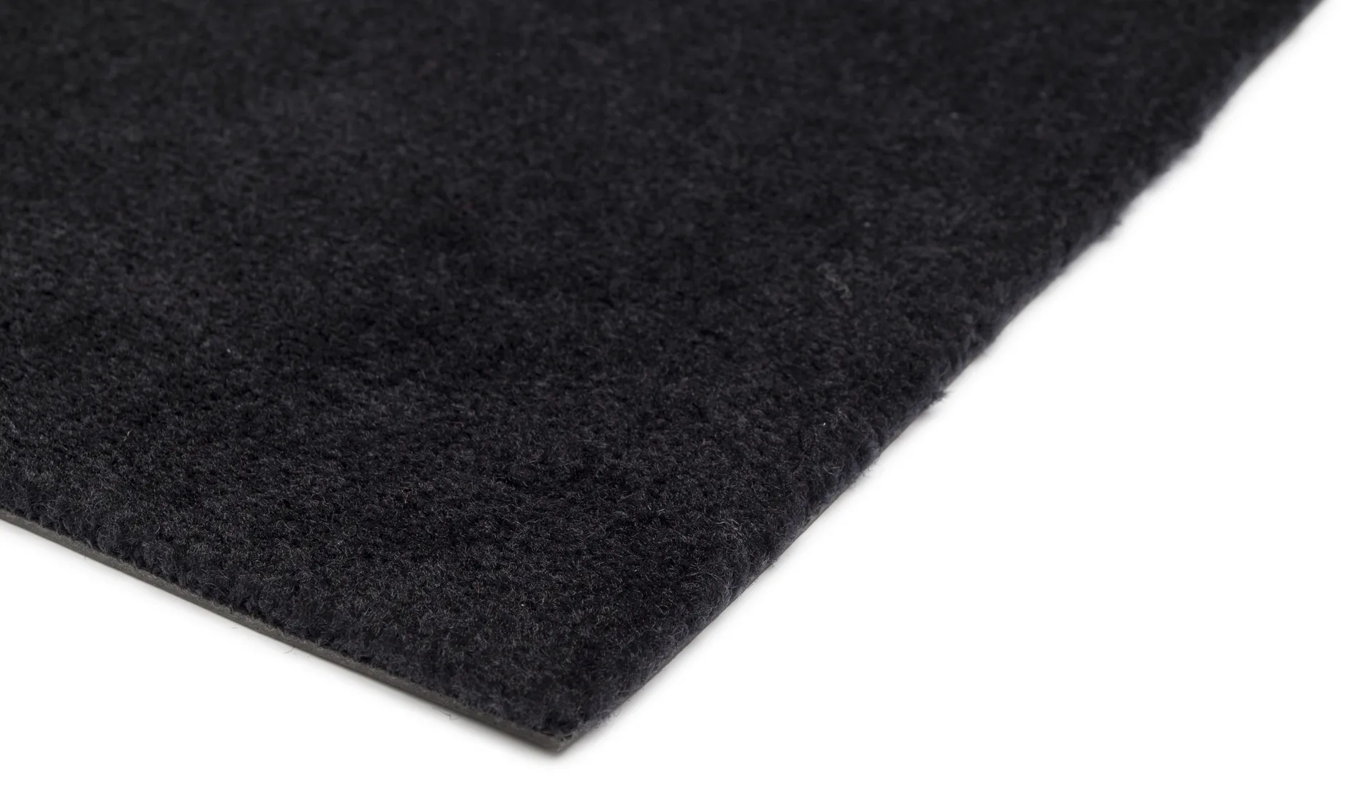 Tapis de couloir Unicolor, Black, 90x130 cm tica copenhagen
