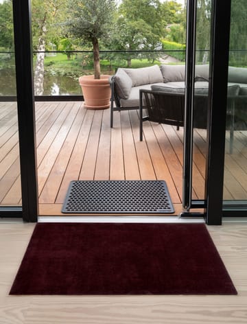 Tapis de couloir Unicolor - Bordeaux, 90x130 cm - tica copenhagen