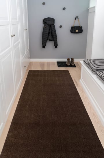 Tapis de couloir Unicolor - Brown, 90x200 cm - tica copenhagen