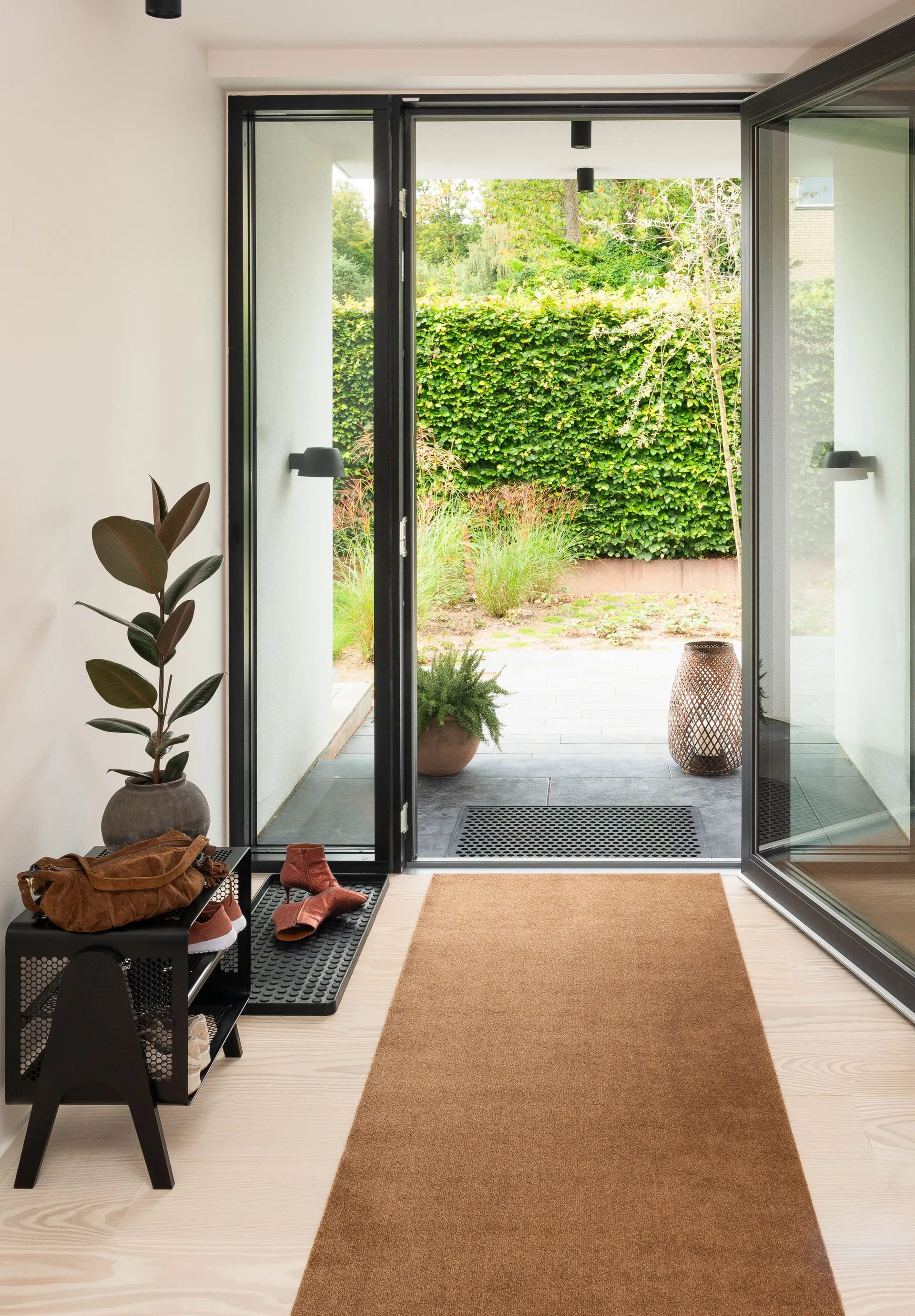 Tapis de couloir Unicolor, Cognac, 100x300 cm tica copenhagen