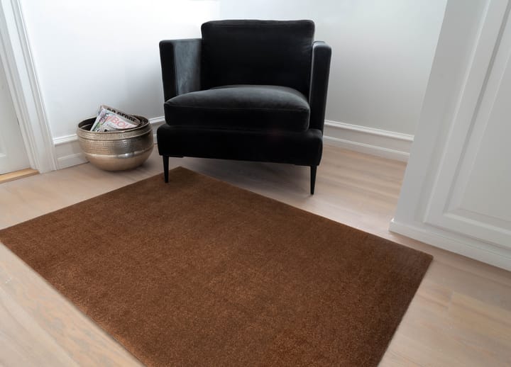 Tapis de couloir Unicolor - Cognac, 90x130 cm - tica copenhagen