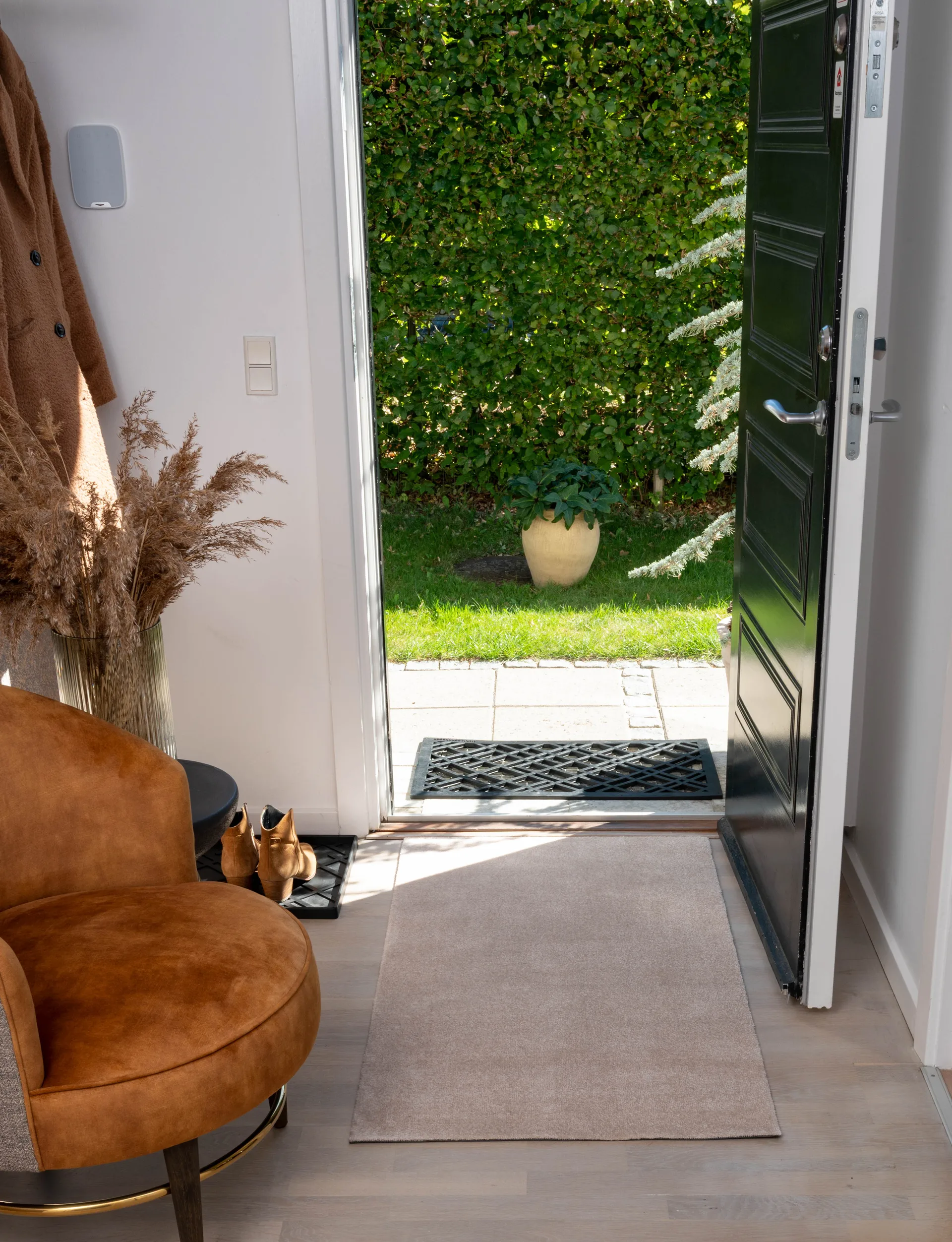 Tapis de couloir Unicolor, Ivory, 67x120 cm tica copenhagen