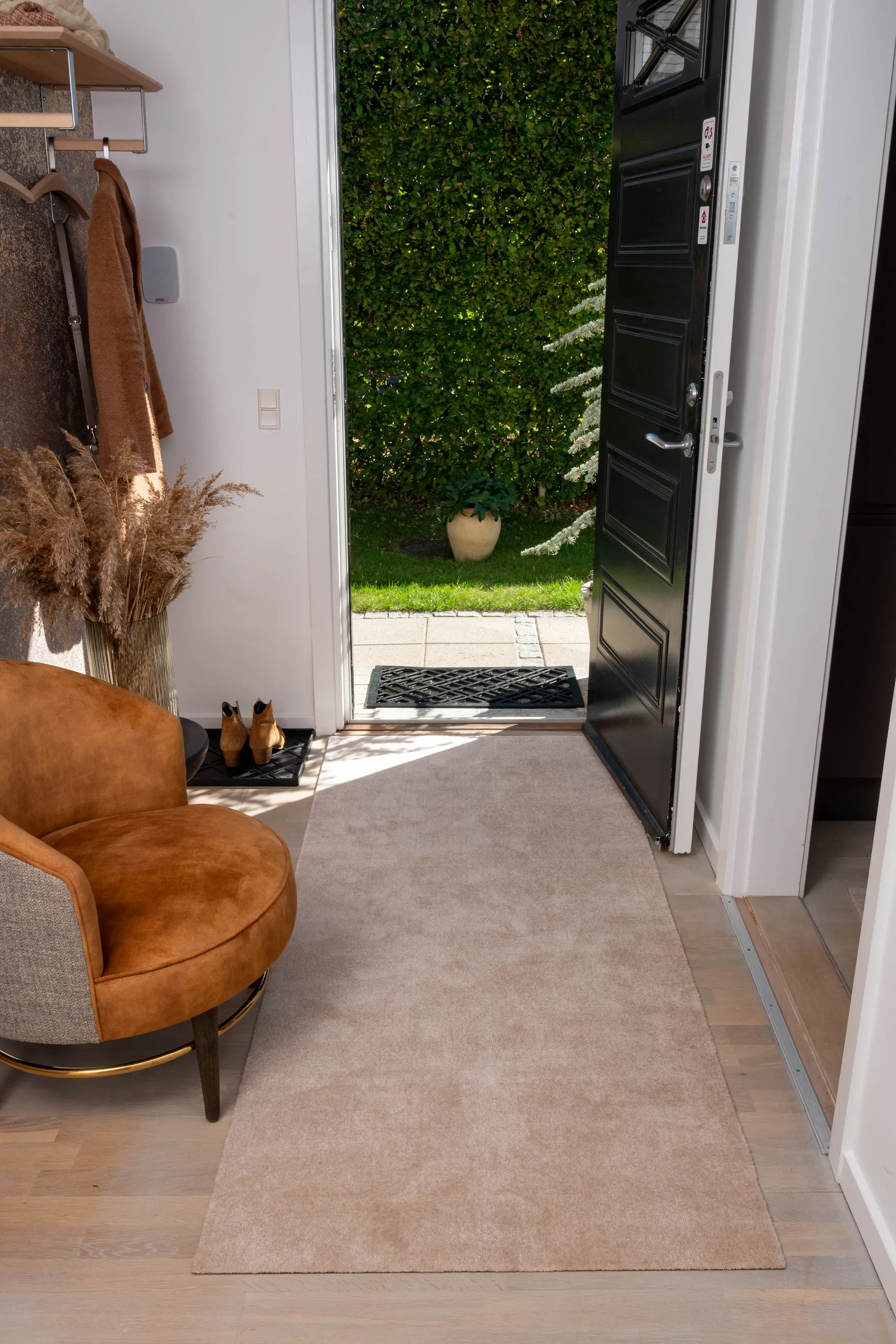 Tapis de couloir Unicolor, Ivory, 90x200 cm tica copenhagen