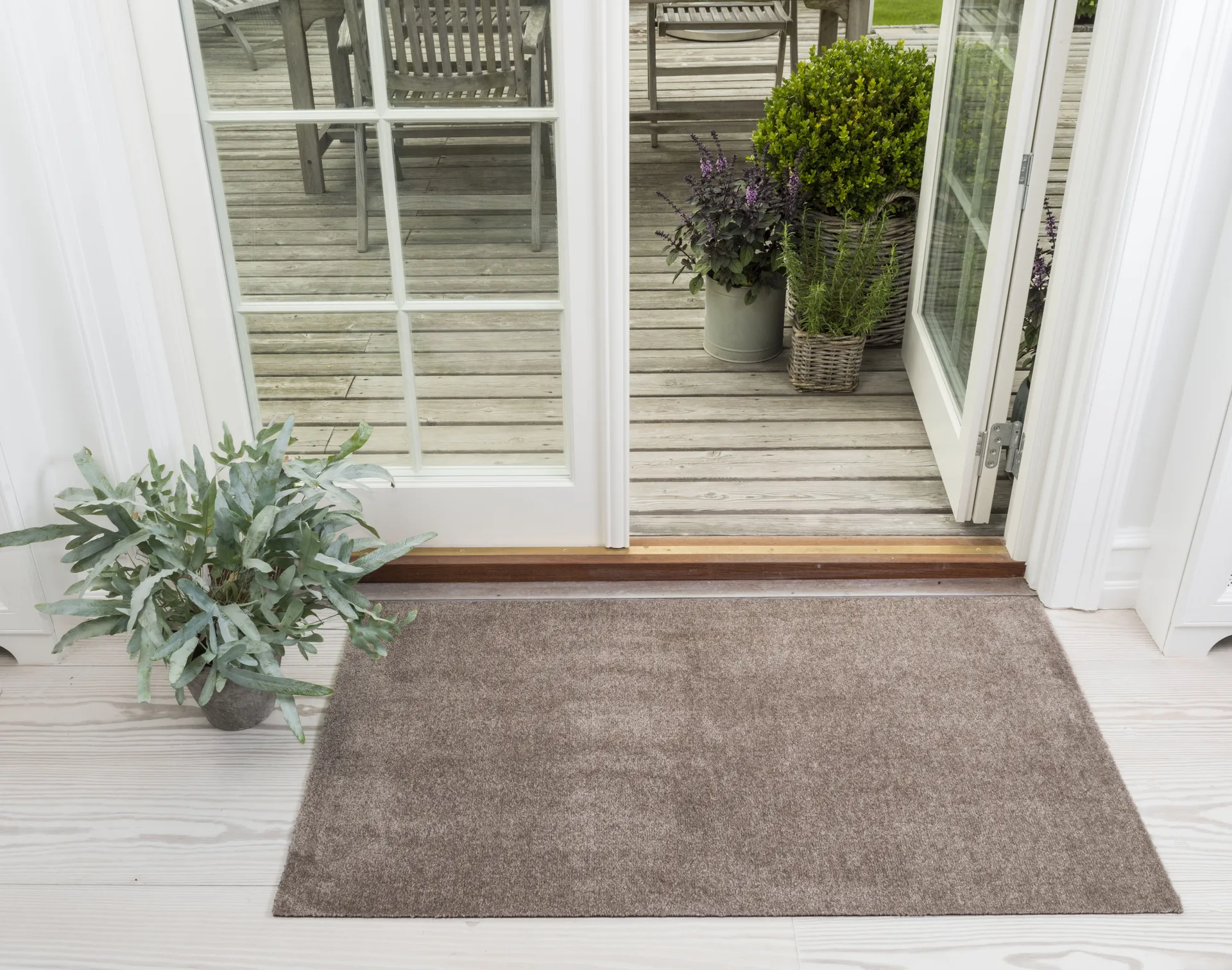 Tapis de couloir Unicolor, Sand, 67x120 cm tica copenhagen
