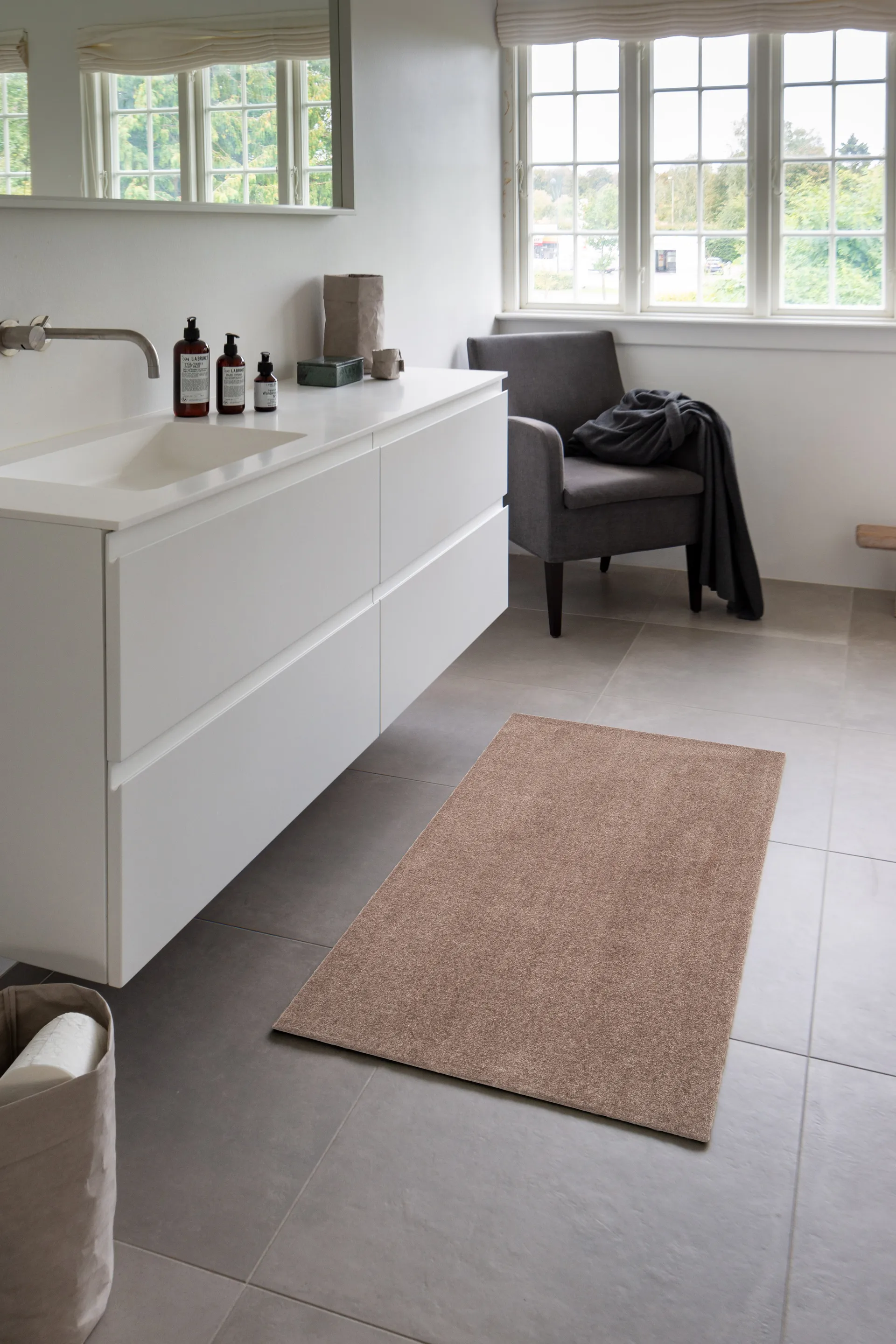 Tapis de couloir Unicolor, Sand, 67x120 cm tica copenhagen