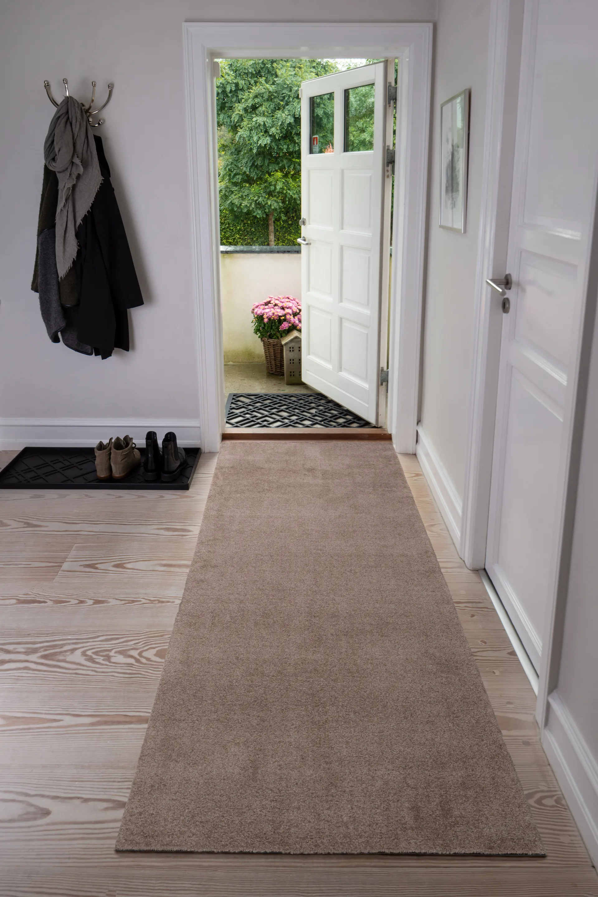 Tapis de couloir Unicolor, Sand, 90x200 cm tica copenhagen