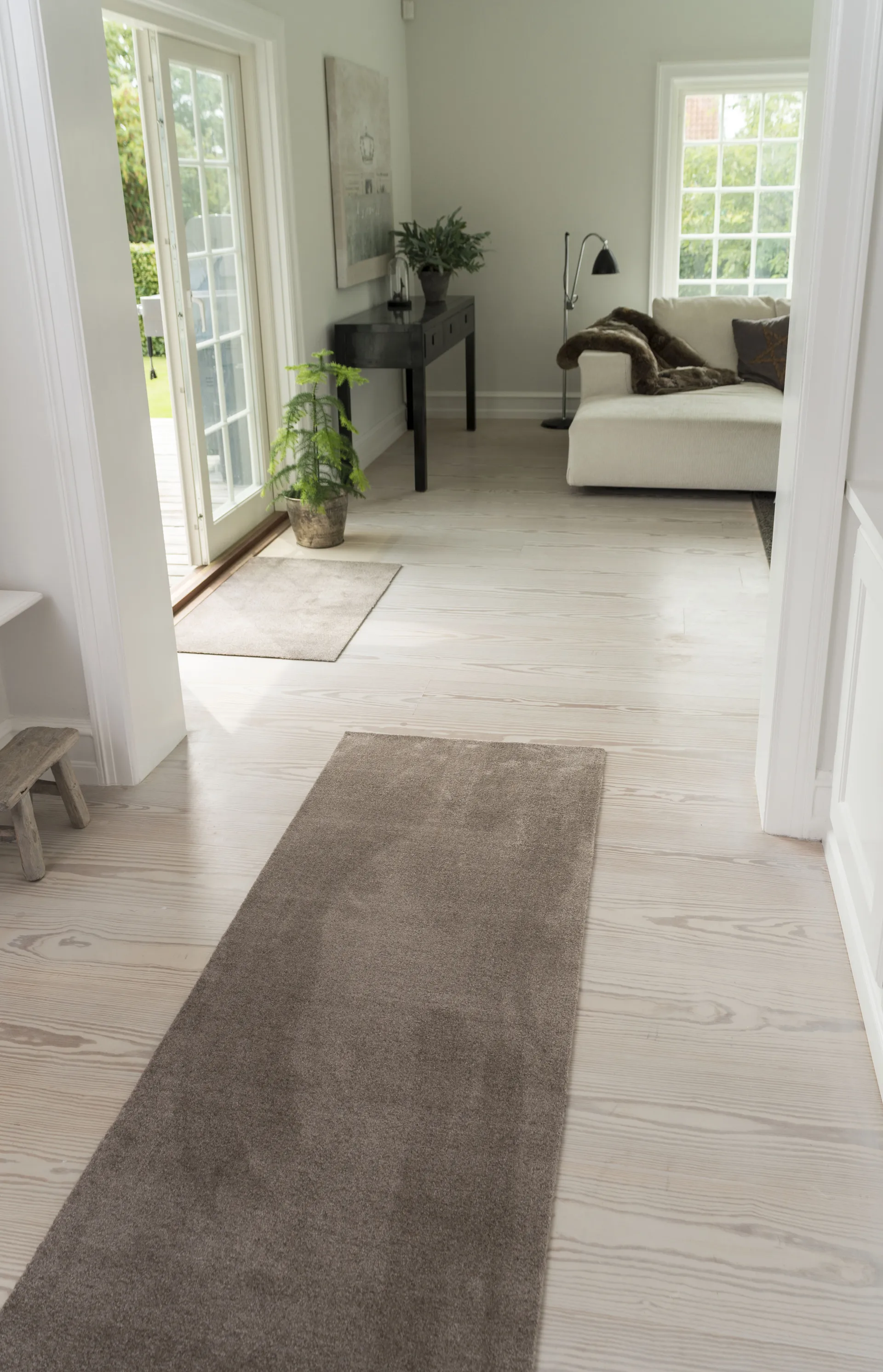 Tapis de couloir Unicolor, Sand, 90x200 cm tica copenhagen