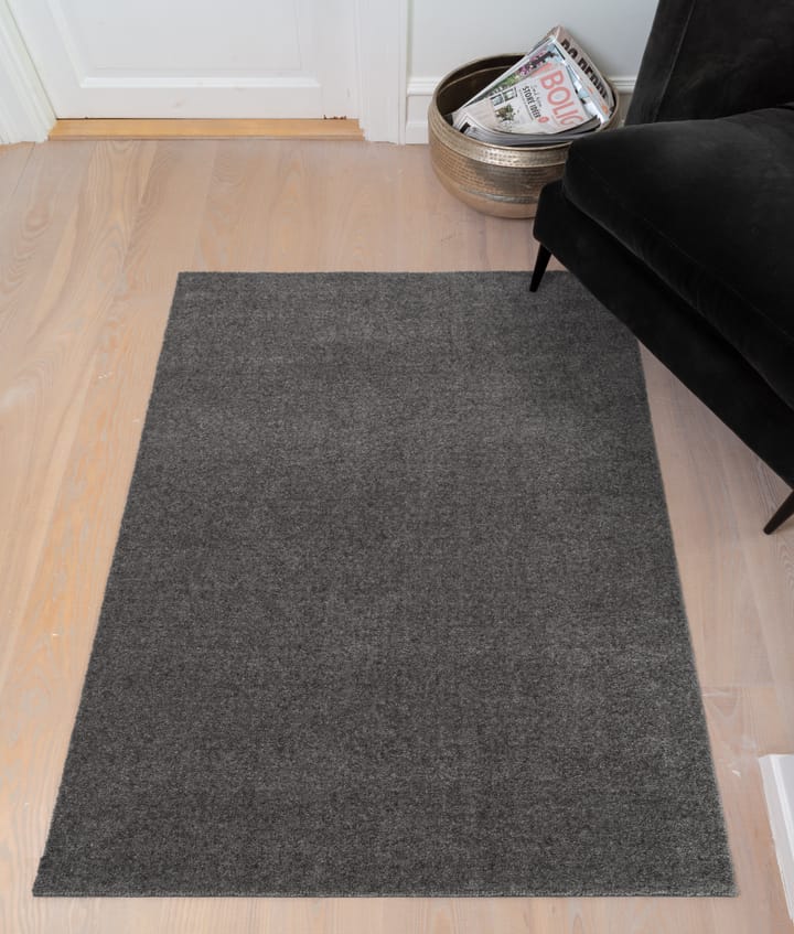 Tapis de couloir Unicolor, Steelgrey, 90x130 cm tica copenhagen