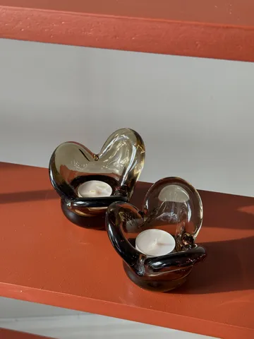 Bougeoir Visser - Brown - Tinted