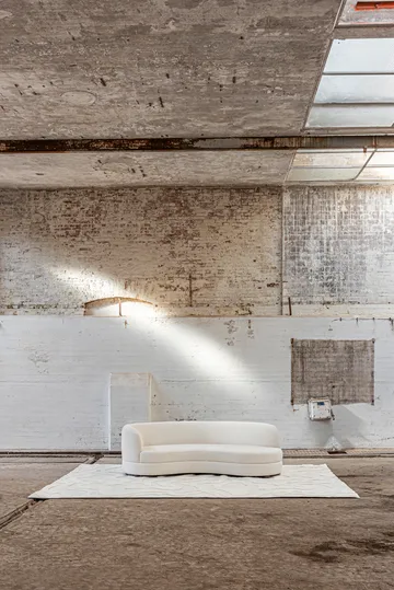 Canapé Delon - Bouclé off-white - Tinted