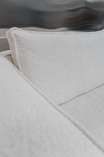 Canapé Klinge - Bouclé soft off-white - Tinted