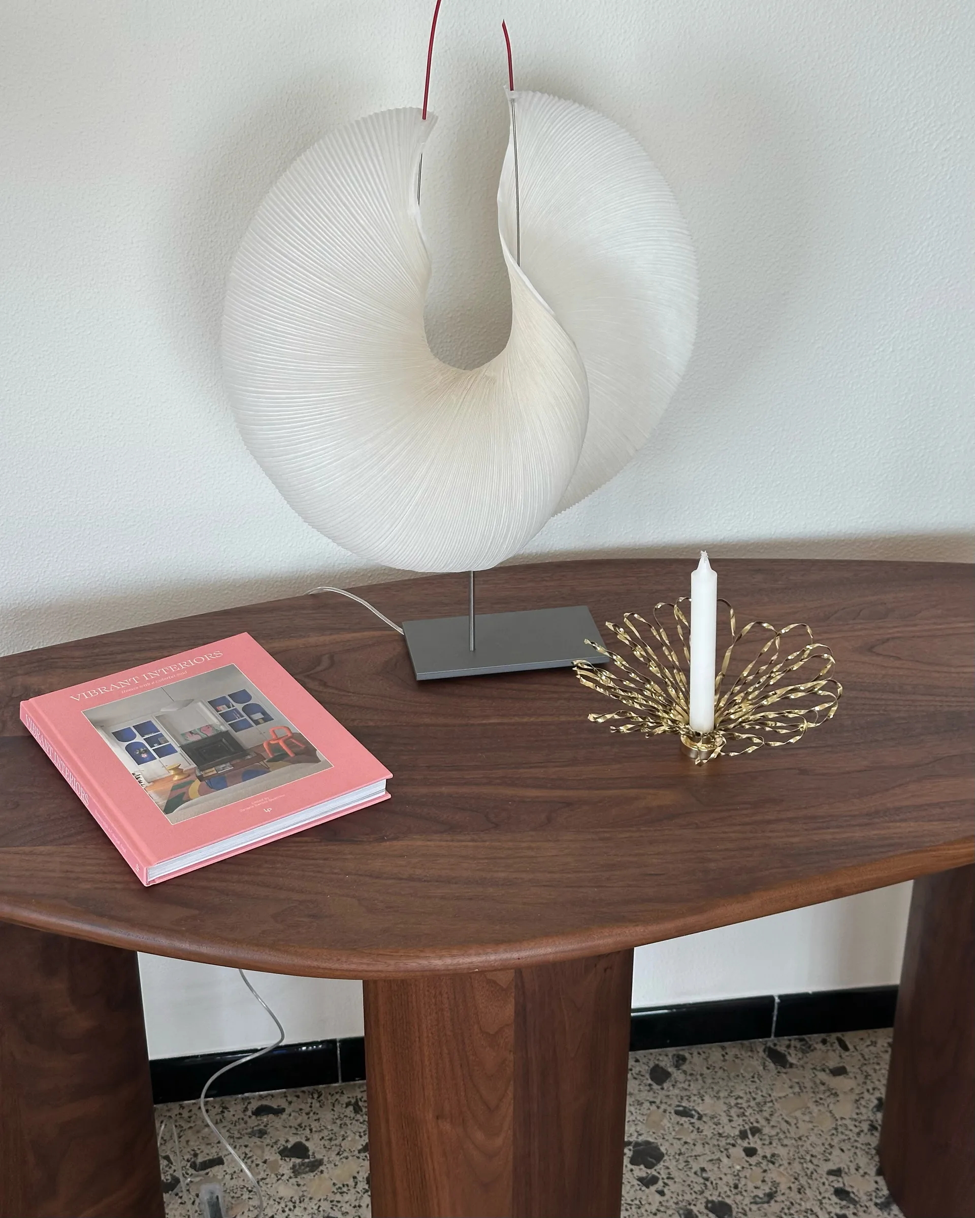 Console-table Lowe, Noyer dark brown Tinted