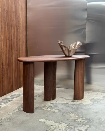 Console-table Lowe - Noyer dark brown - Tinted