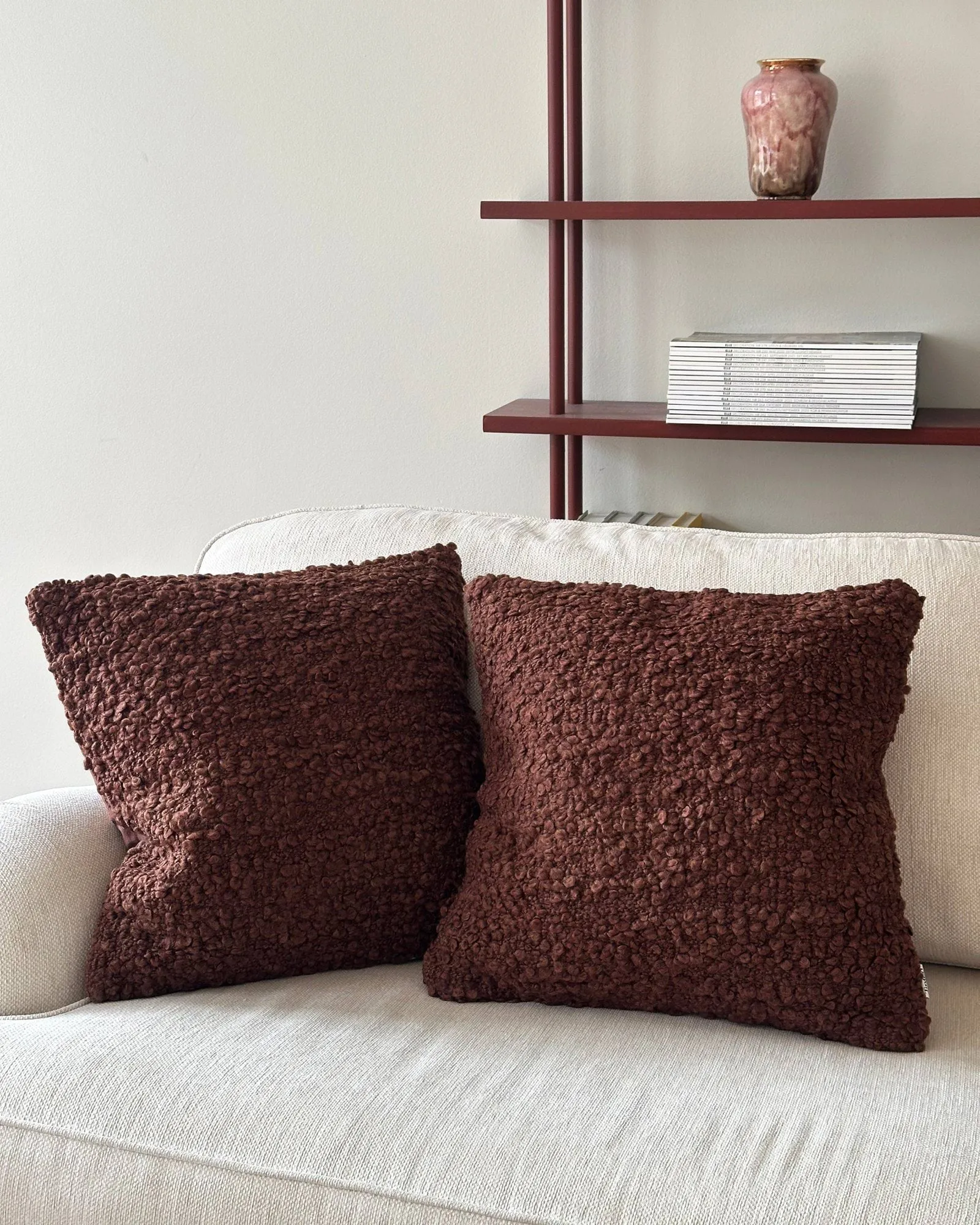 Coussin décoratif Levantin, Brown, 45x45 cm Tinted