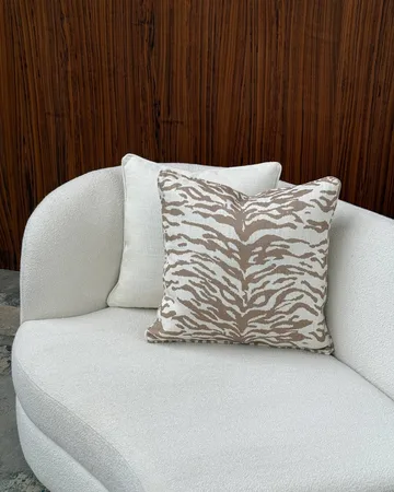 Coussin décoratif Norell - Tiger beige-off white, 50x50 cm - Tinted
