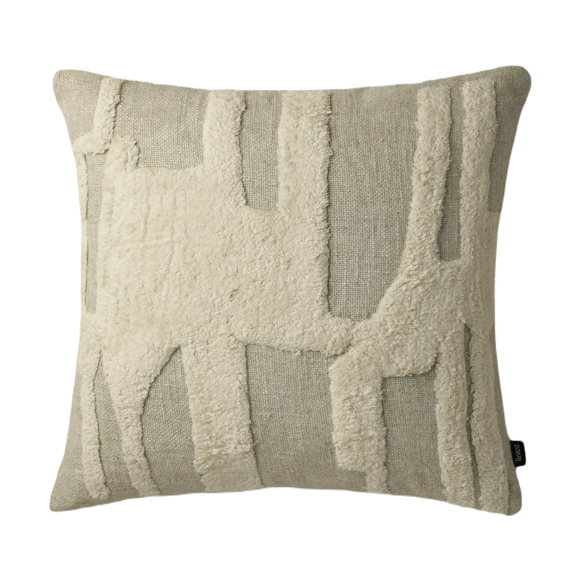 Coussin Eksand 50x50 cm, Offwhite Tinted