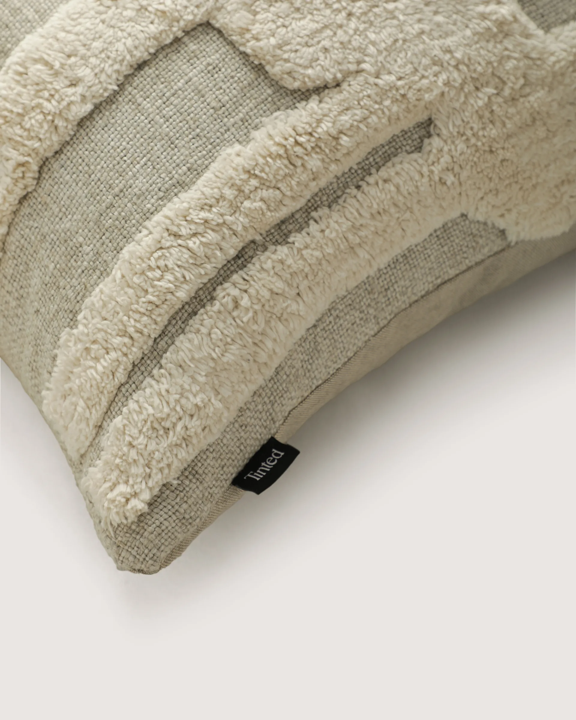 Coussin Eksand 50x50 cm, Offwhite Tinted