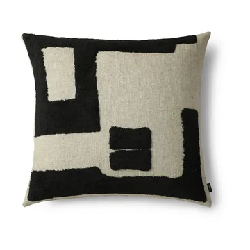 Coussin Franck 55x55 cm - Black-white - Tinted