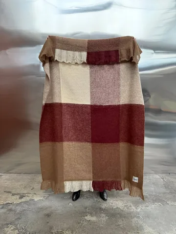 Plaid en laine Tunell - Multi, 130x170 cm - Tinted