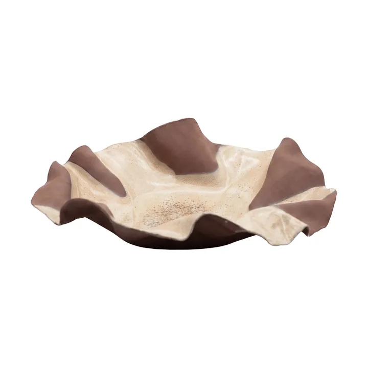 Plat de service Hyllin - Brun, 50x40x8 cm - Tinted