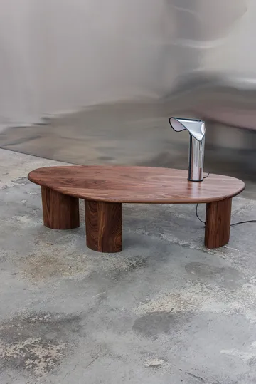 Table basse Lowe - Noyer dark brown - Tinted