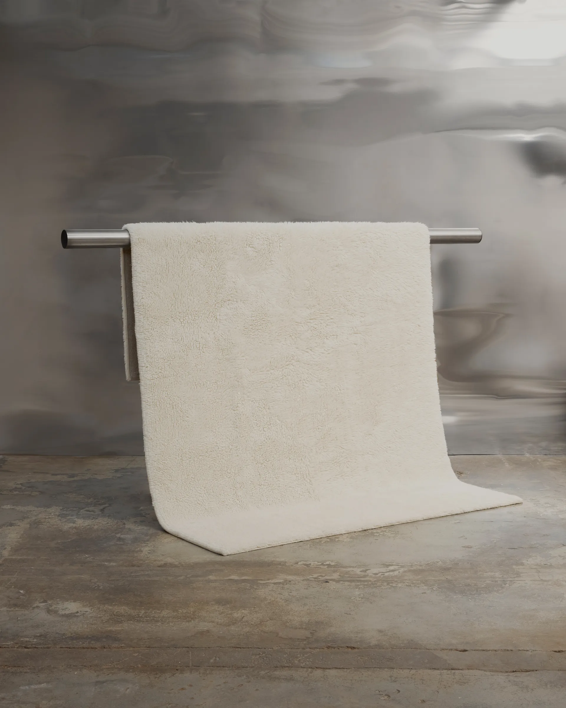 Tapis en laine Bergius 170x240 cm, Offwhite Tinted