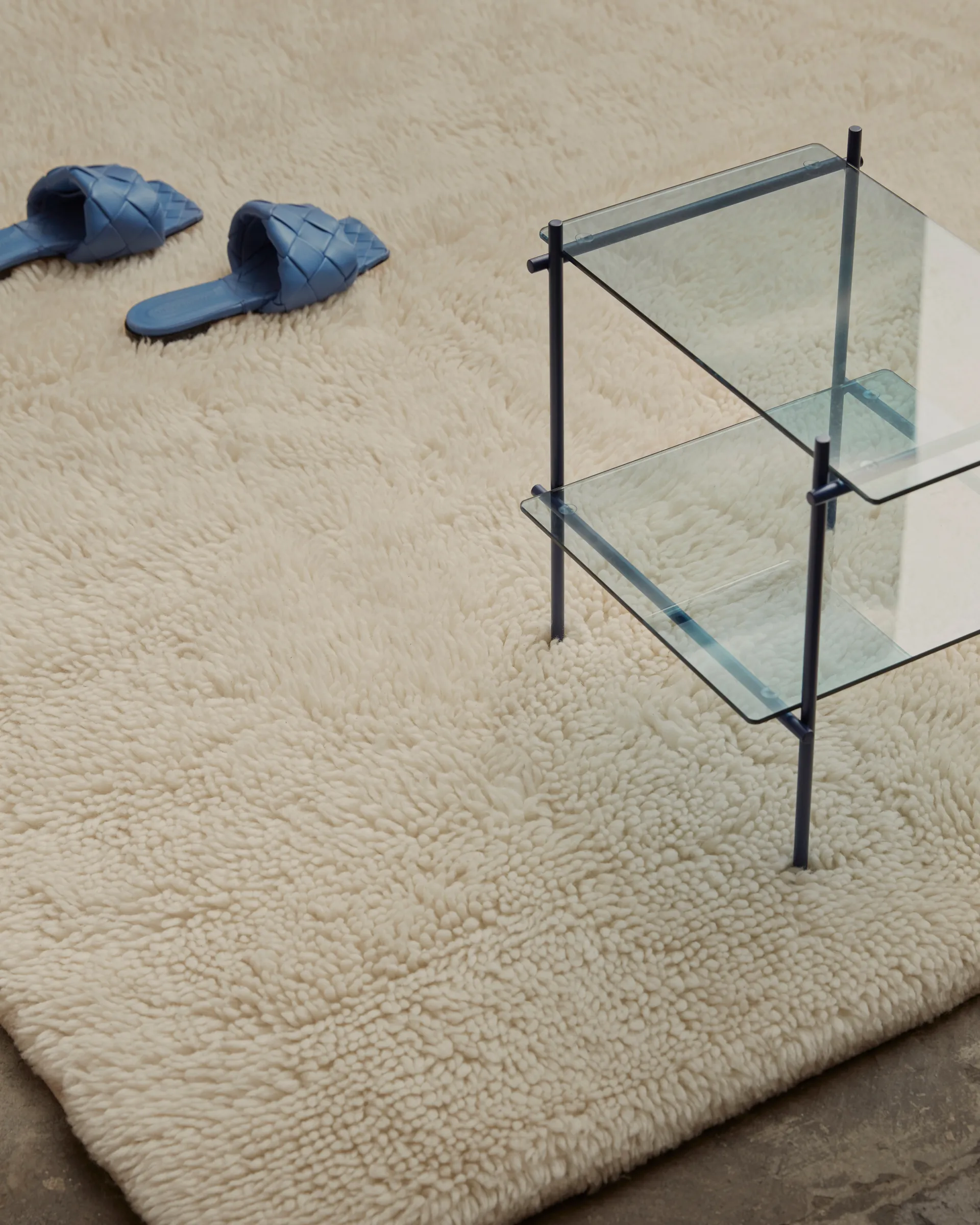 Tapis en laine Bergius 250x350 cm, Offwhite Tinted