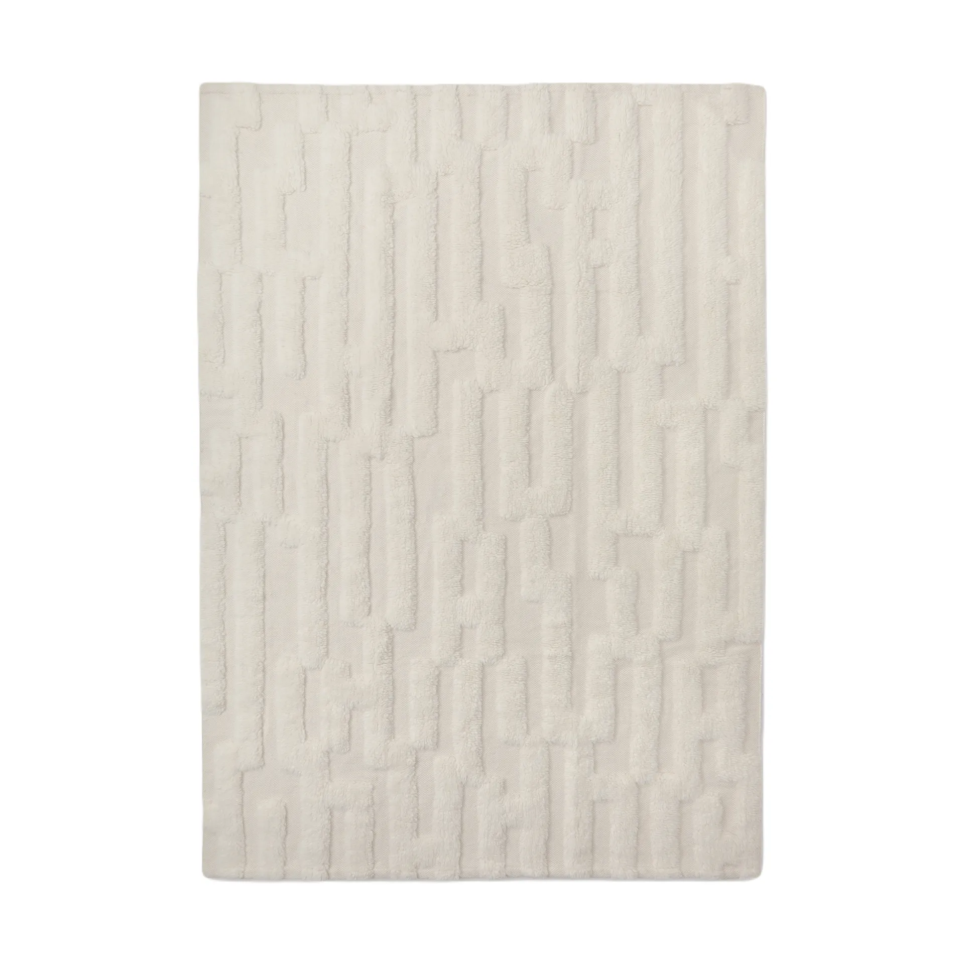 Tapis en laine Bielke 160x230 cm, Offwhite Tinted