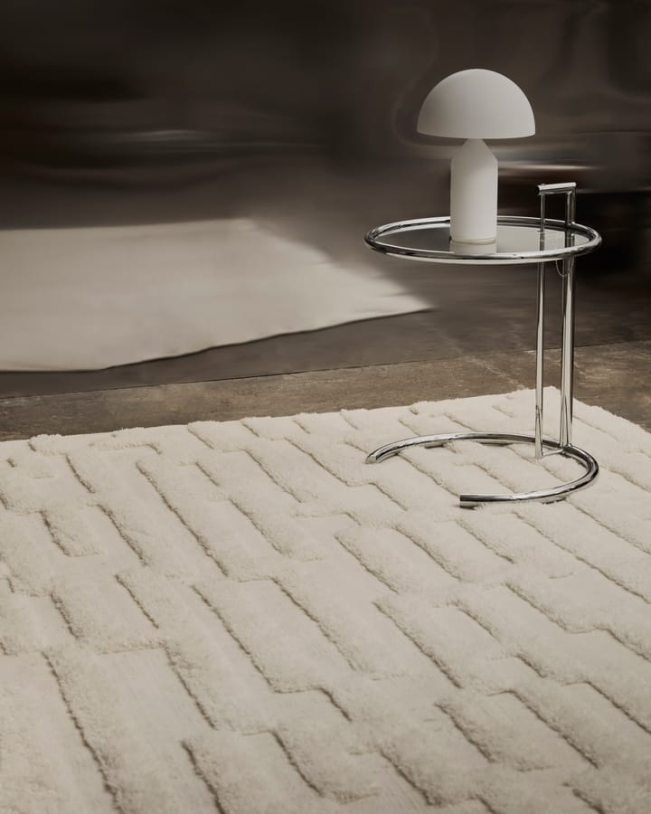 Tapis en laine Bielke 160x230 cm - Offwhite - Tinted