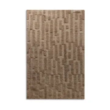 Tapis en laine Bielke 170x240 cm - Dark beige - Tinted