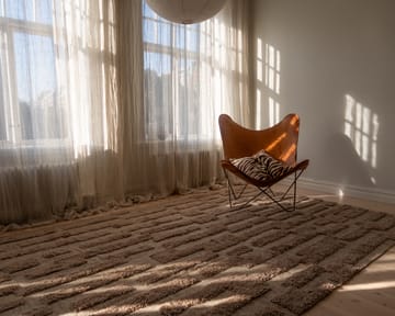 Tapis en laine Bielke 170x240 cm - Dark beige - Tinted