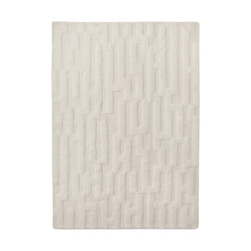 Tapis en laine Bielke 190x290 cm - Offwhite - Tinted