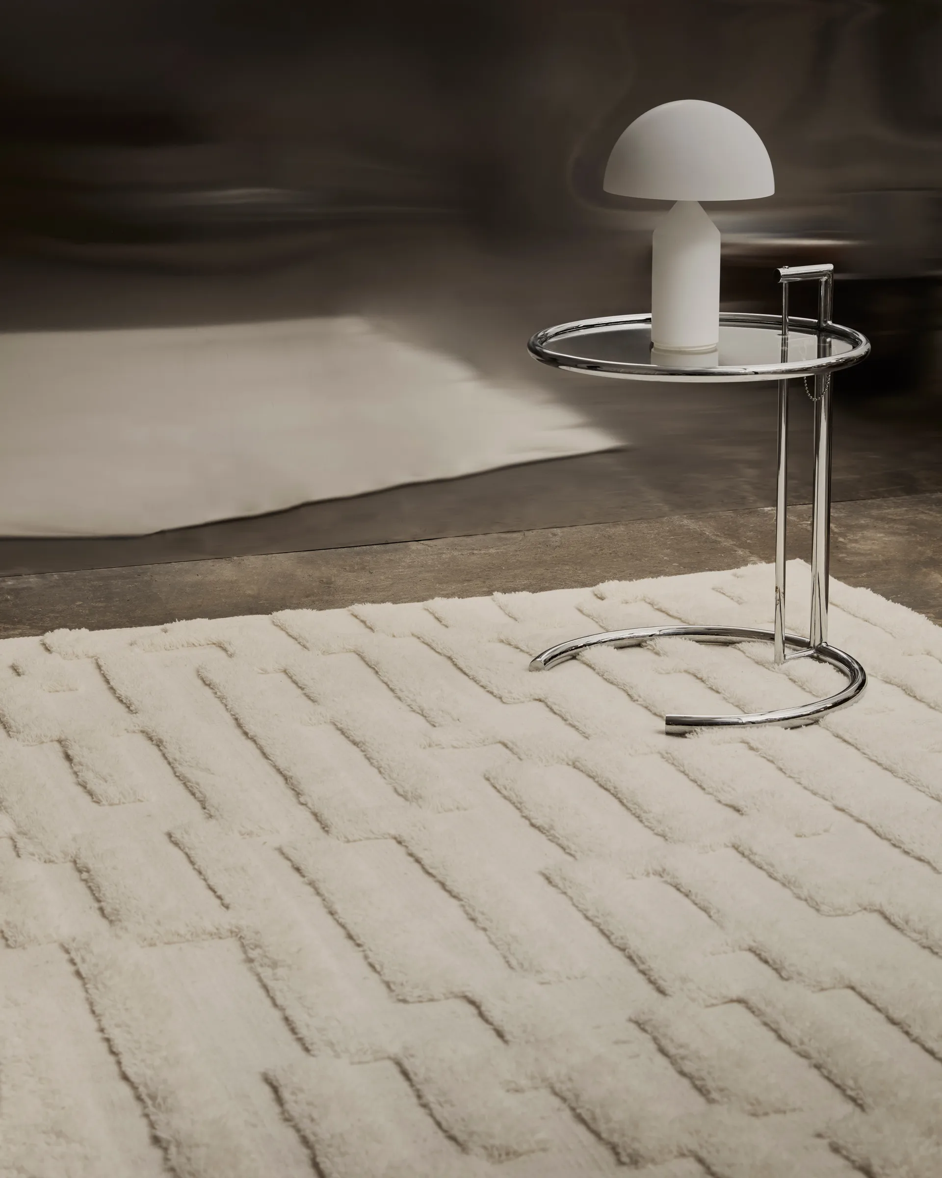 Tapis en laine Bielke 200x300 cm, Offwhite Tinted