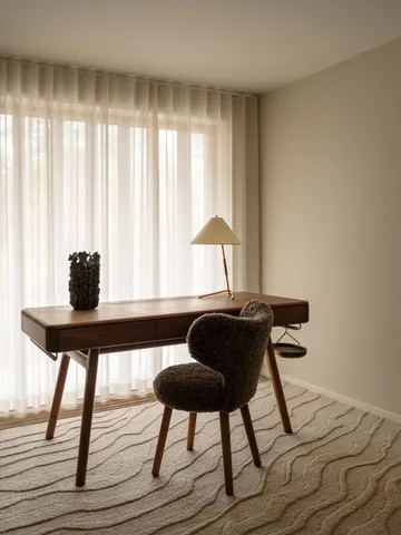 Tapis en laine Duvell - Beige, 200x300 cm - Tinted