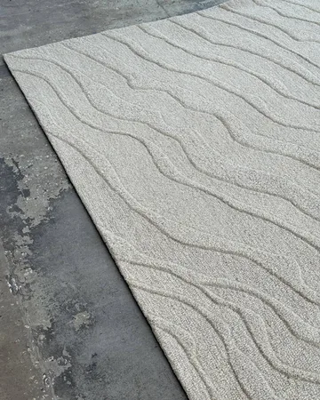 Tapis en laine Duvell - Beige, 250x350 cm - Tinted