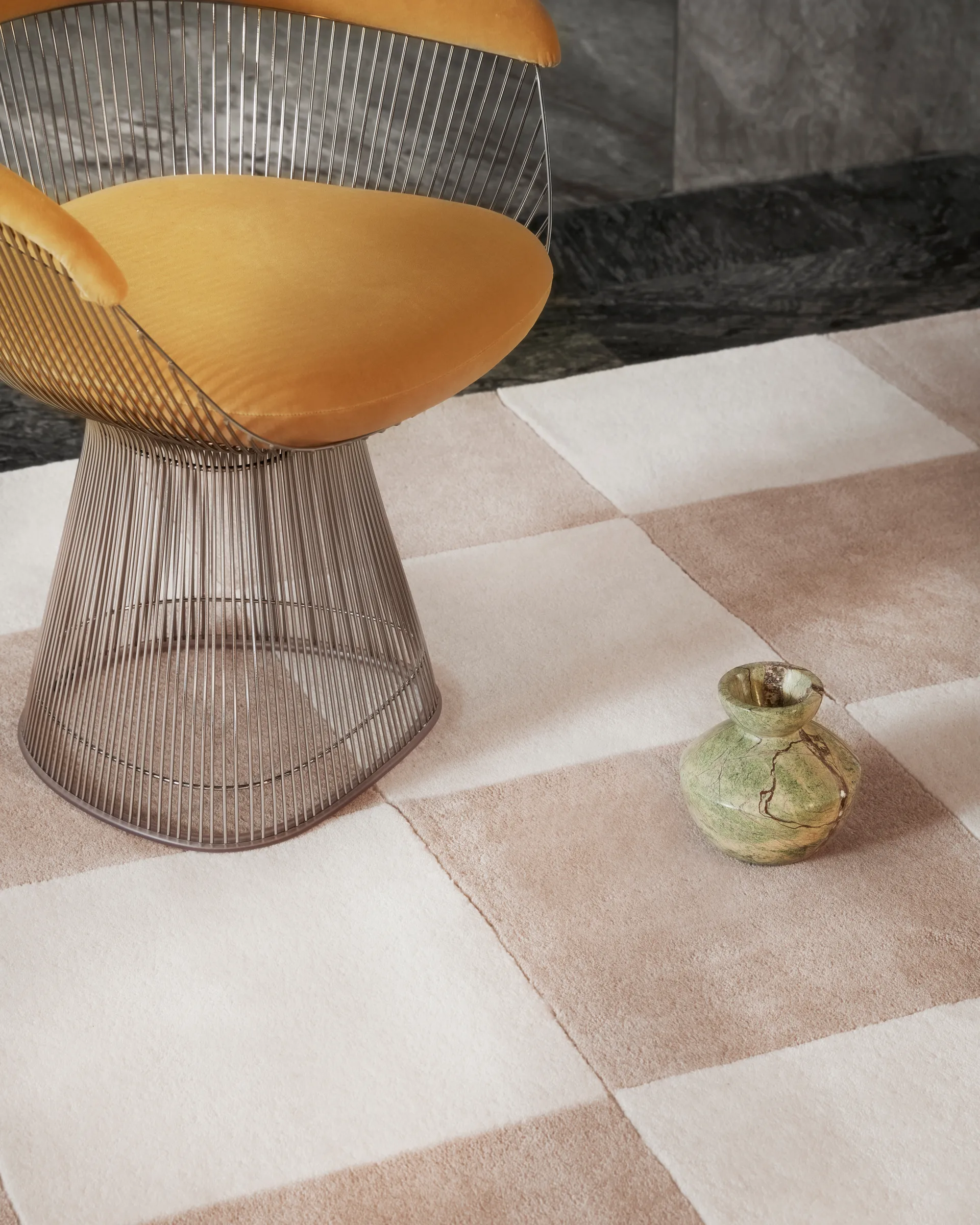 Tapis en laine Hafstrom 200x300 cm, Beige-white Tinted