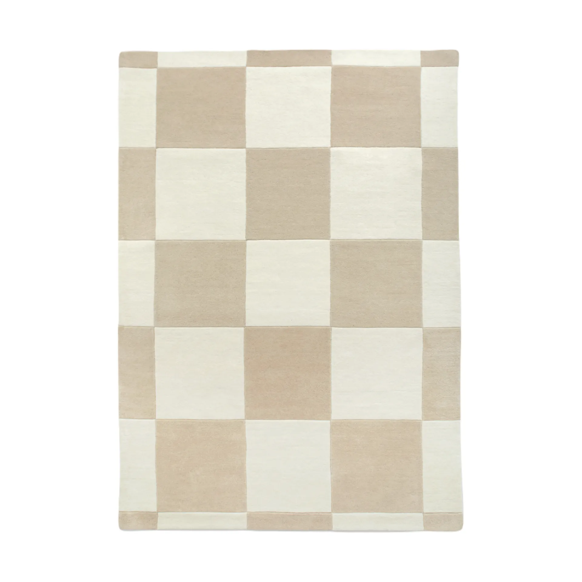 Tapis en laine Hafstrom 250x350 cm, Beige-white Tinted