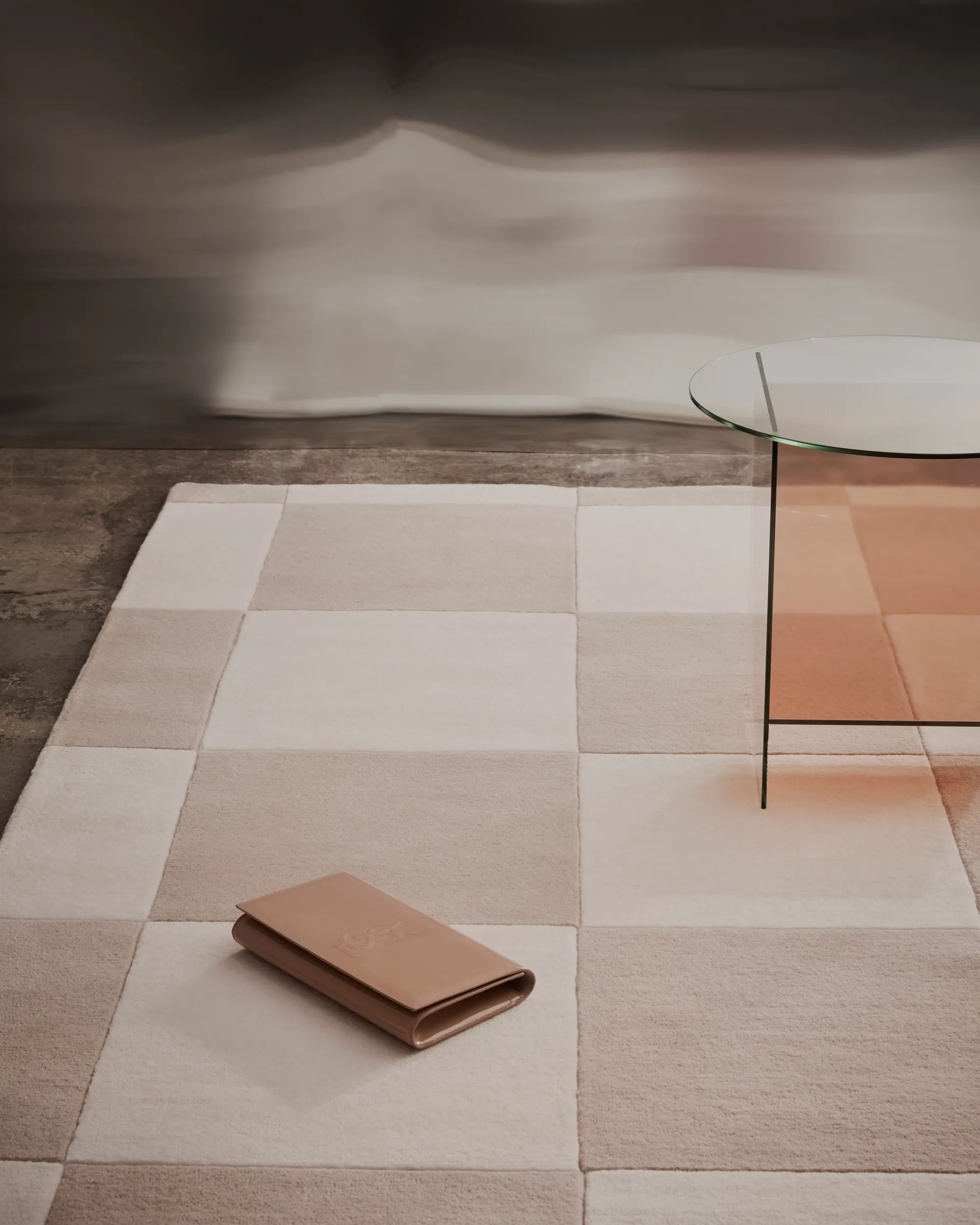 Tapis en laine Hafstrom 250x350 cm, Beige-white Tinted