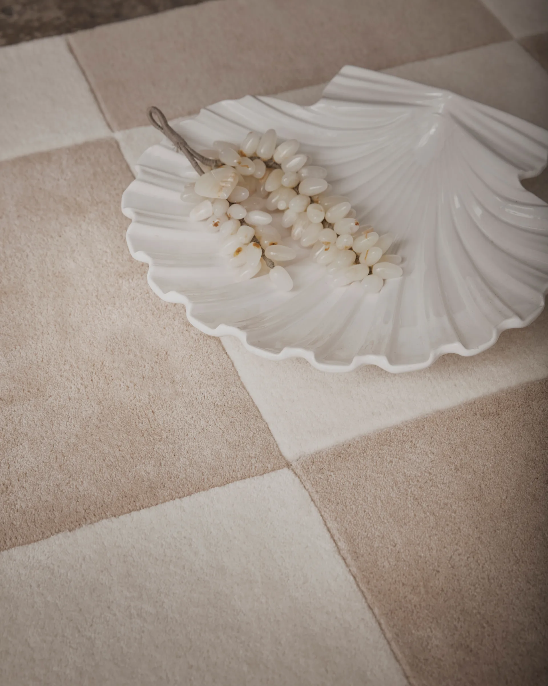 Tapis en laine Hafstrom 300x400 cm, Beige-white Tinted