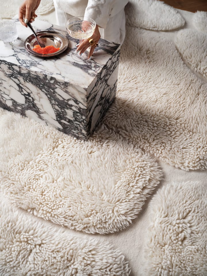 Tapis en laine Kullin 170x240 cm - Offwhite - Tinted