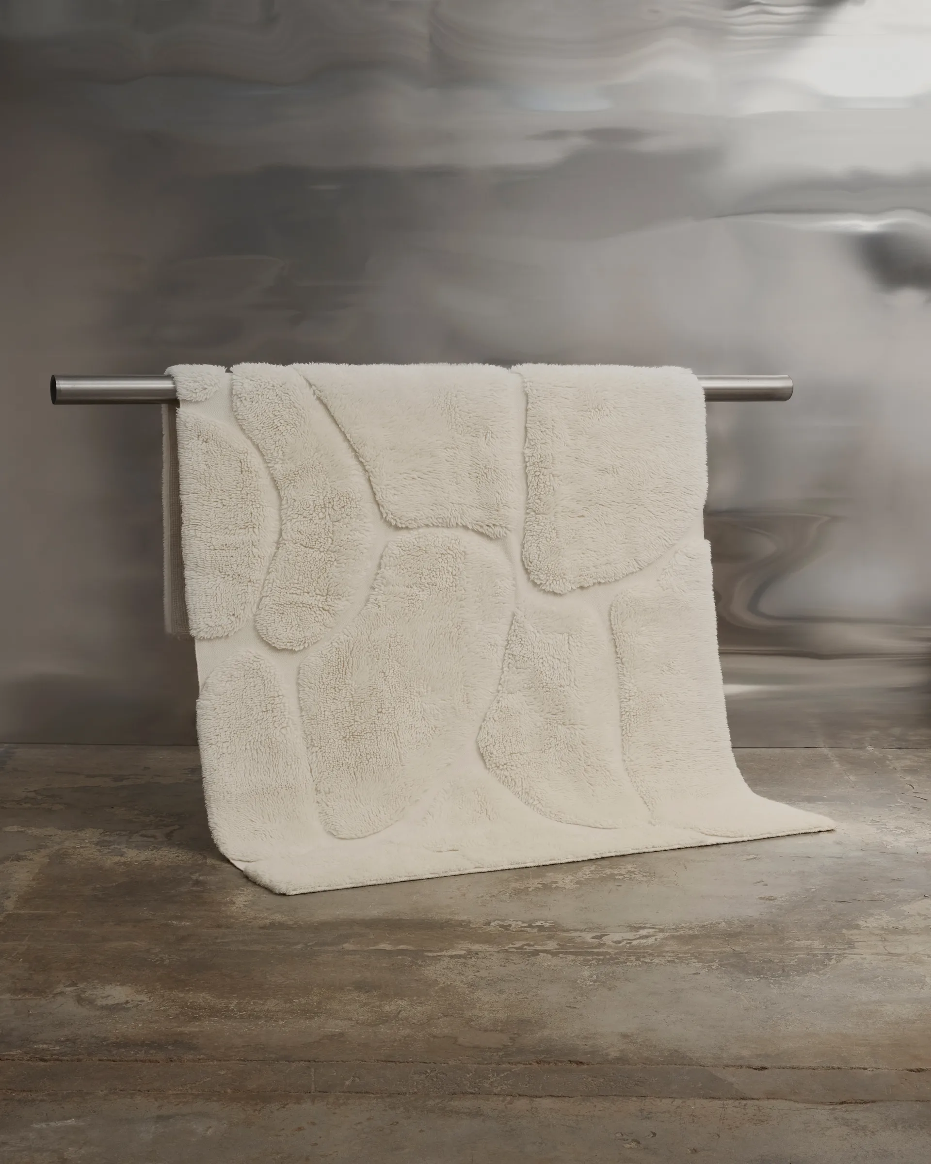 Tapis en laine Kullin 200x300 cm, Offwhite Tinted