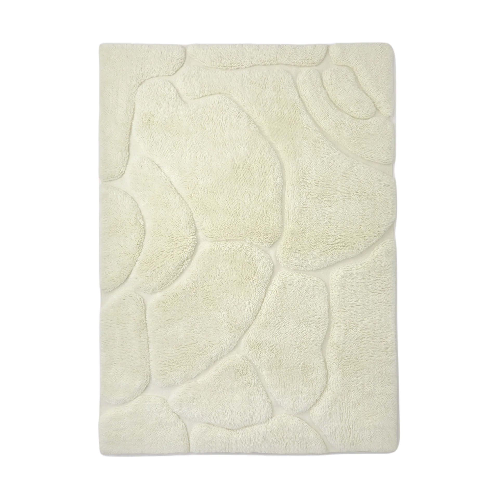 Tapis en laine Kullin 250x350 cm, Offwhite Tinted