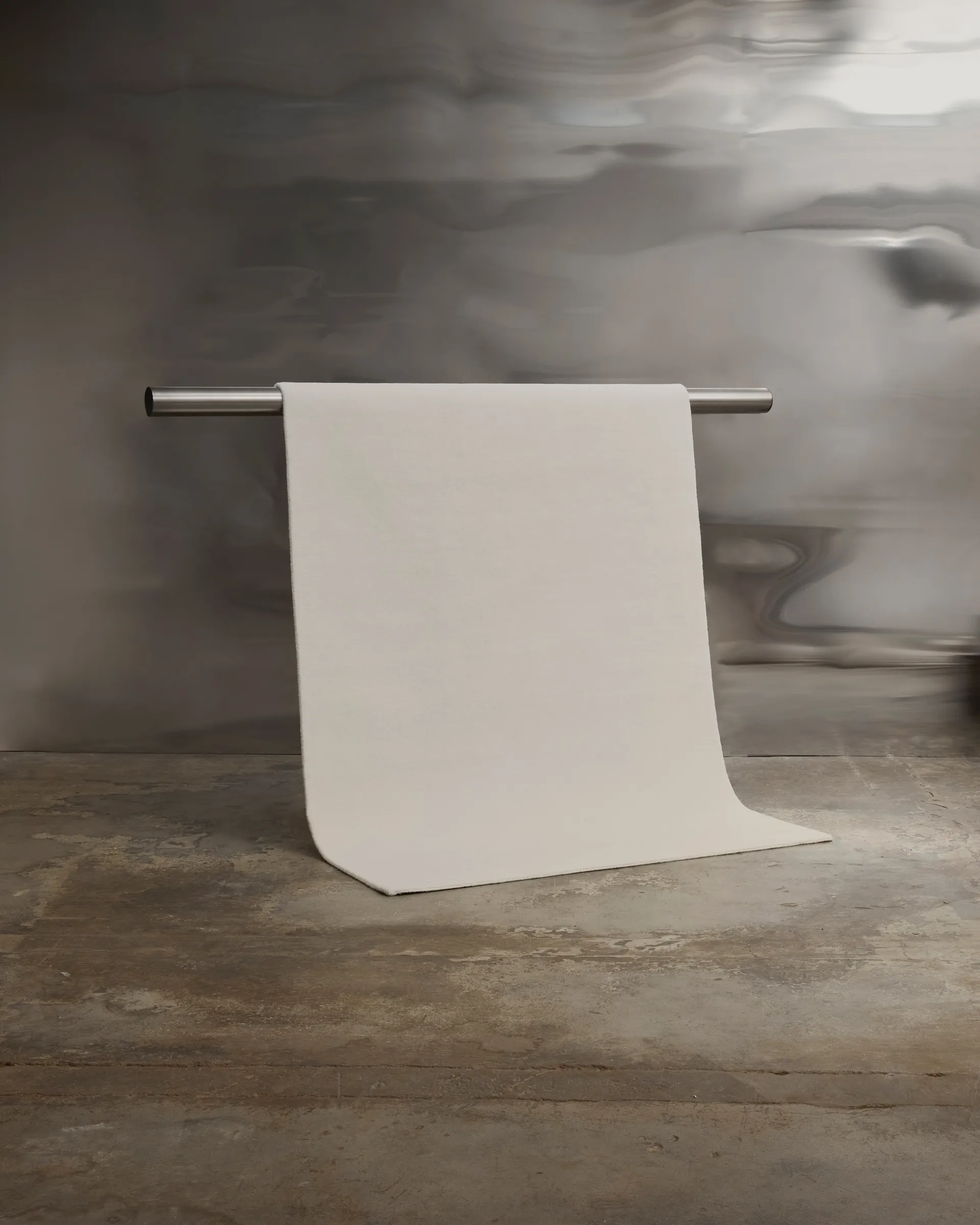 Tapis en laine Liljehok 250x350 cm, Offwhite Tinted